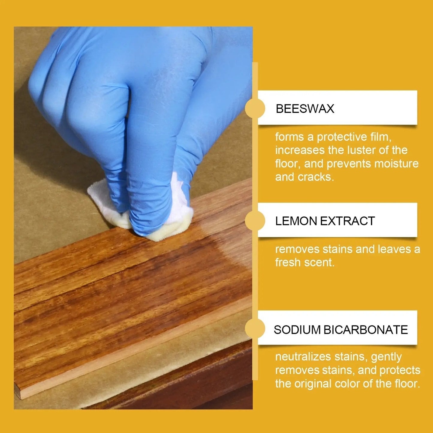 Natural Beeswax Wood Polish Spray | Revive Faded Wood, Eliminate Dull Look