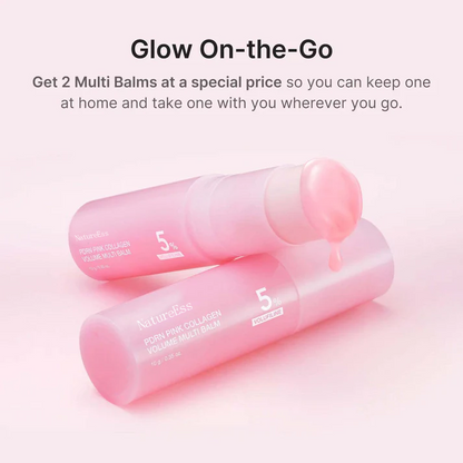 Last Day Buy 1 Get 1 Free🔥Korean PDRN Pink Collagen Volume Multi Balm