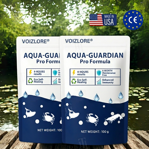 VOIZLORE® Aqua-Guardian Pro Formula– End Algae Nightmares, Restore Your Pond’s Beauty Fast!
